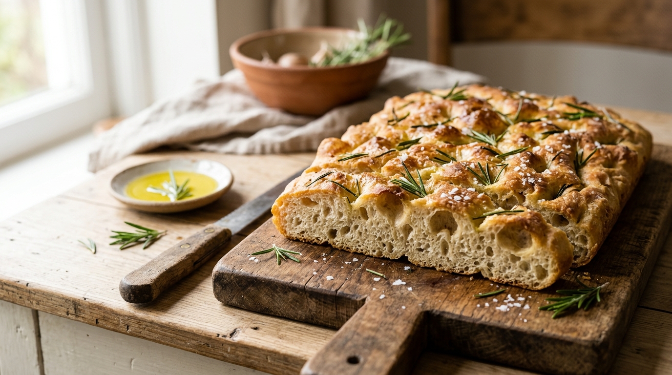 focaccia retsept
